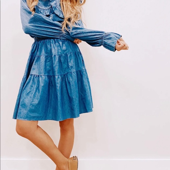 Eliyas Label Dresses & Skirts - Denim flirt skirt